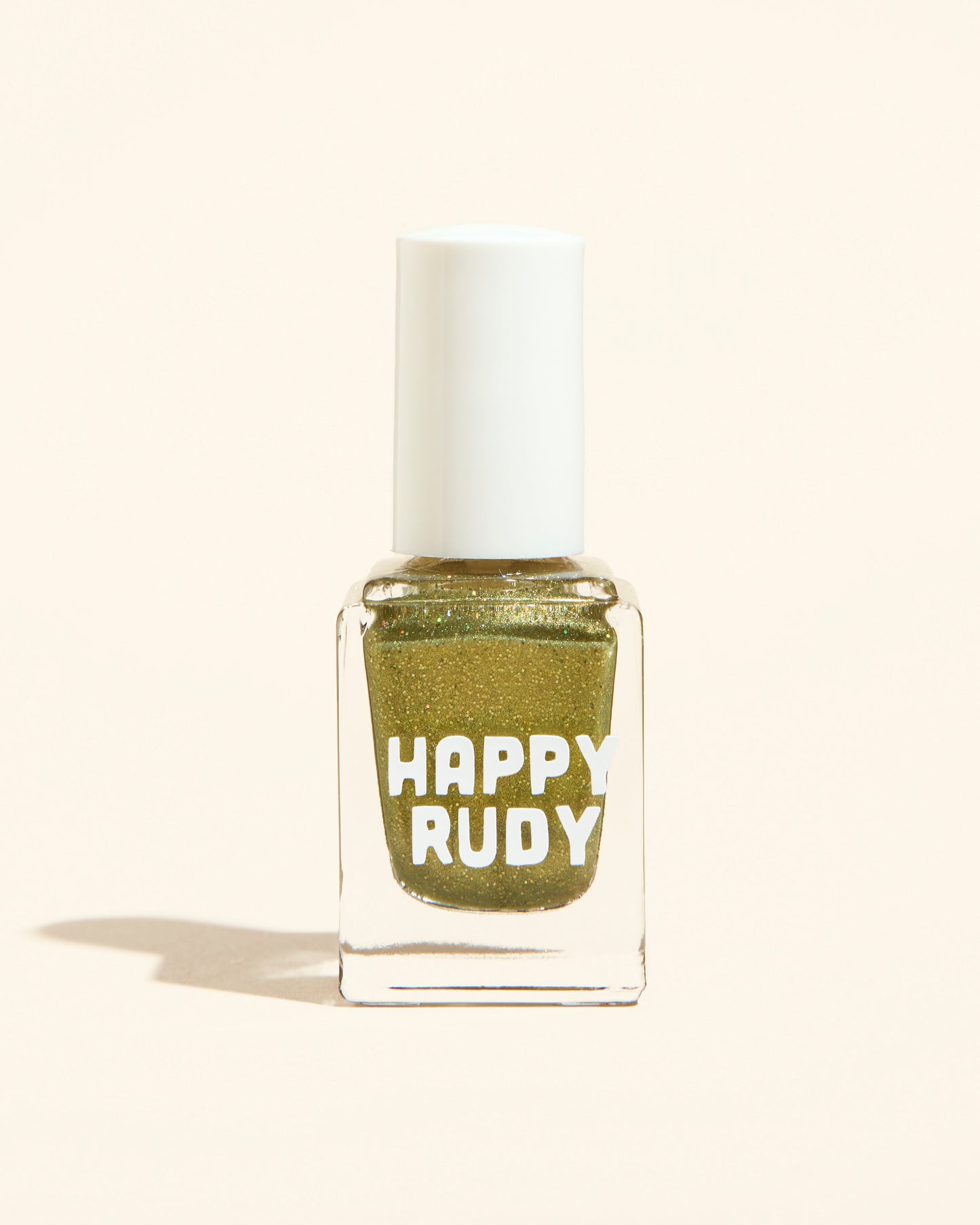 Grinchy green glitter nail polish with holographic eco-glitter from the Screen and Sparkles collection.