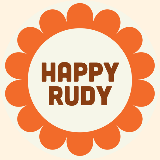 Happy Rudy's Logo Sticker